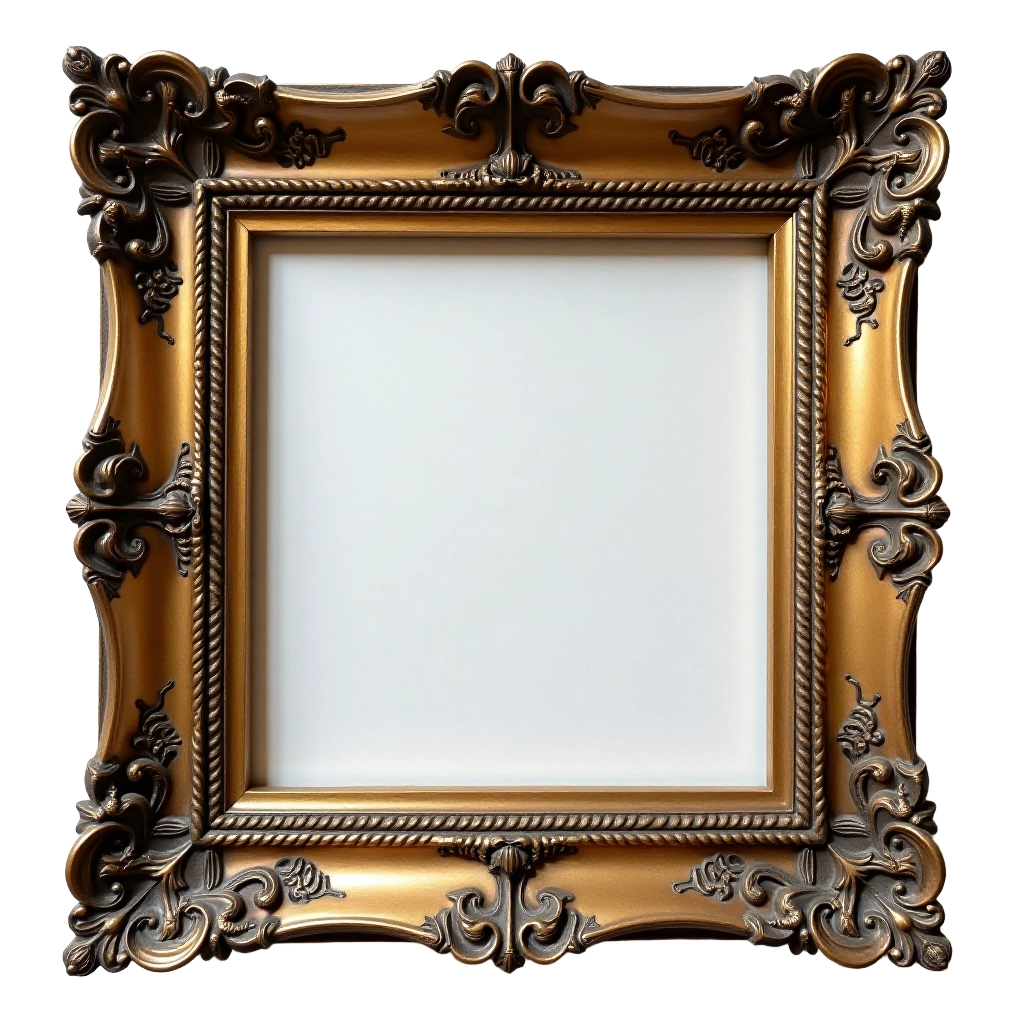 Ornate Gold Frame